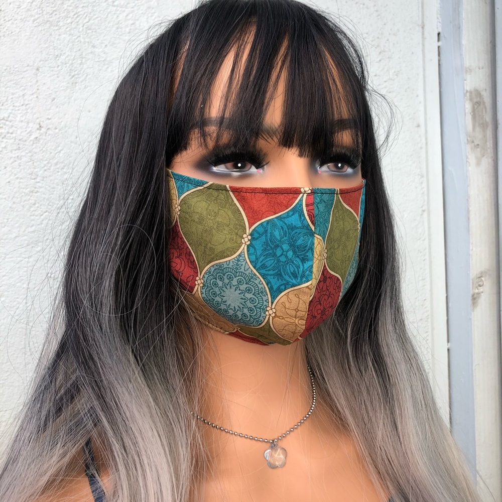 Beautiful Unique Handmade Masks ✨ Funky drop 🌈✨ - Picture 2 of 4